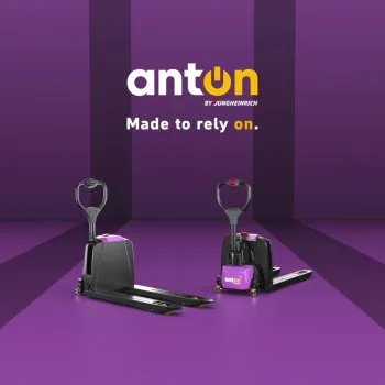 Electric pedestrian pallet truck  - SW | PTL 1.5 | 560 x 1150mm | AntOn by Jungheinrich