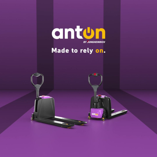 Electric pedestrian pallet truck  - SW | PTL 1.5 | 560 x 1150mm | AntOn by Jungheinrich