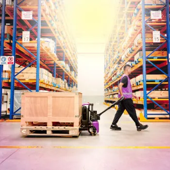 Electric pedestrian pallet truck  - SW | PTL 1.5 | 560 x 1150mm | AntOn by Jungheinrich